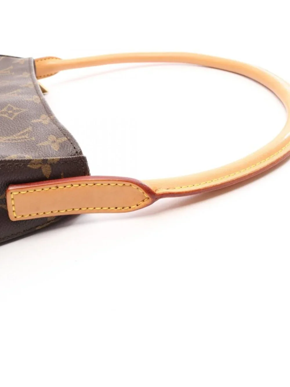 Louis Vuitton Shoulder Bag Looping MM Monogram Canvas Leather